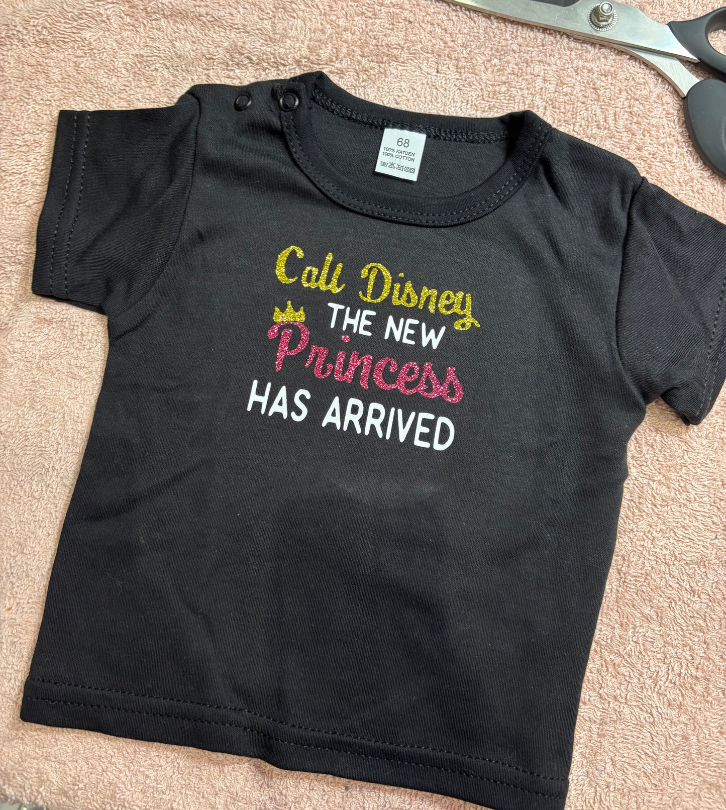 Shirt Call Disney the new princess has arrived