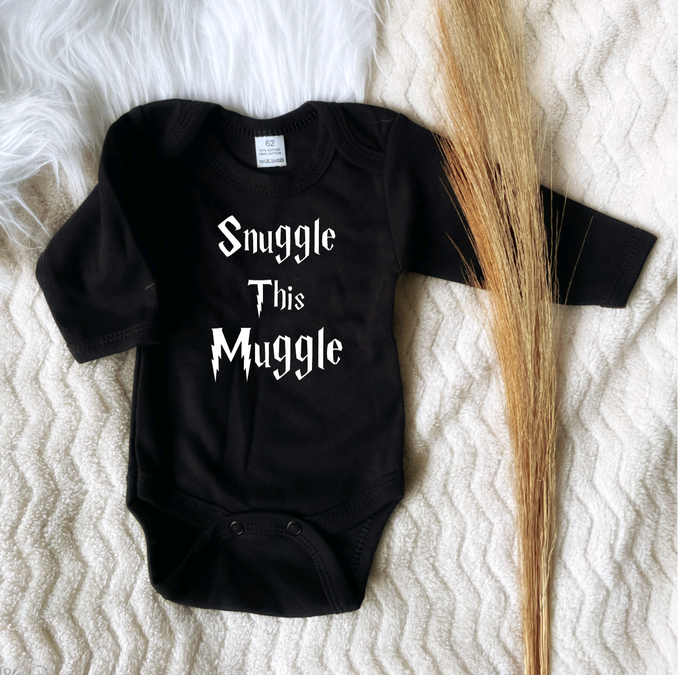 Romper Snuggle this muggle lange mouwen – Ukiyowear