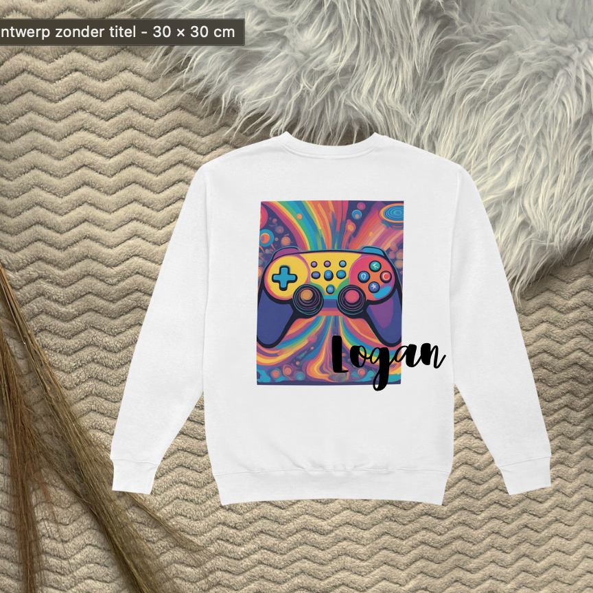 Sweater kind met eigen afbeelding