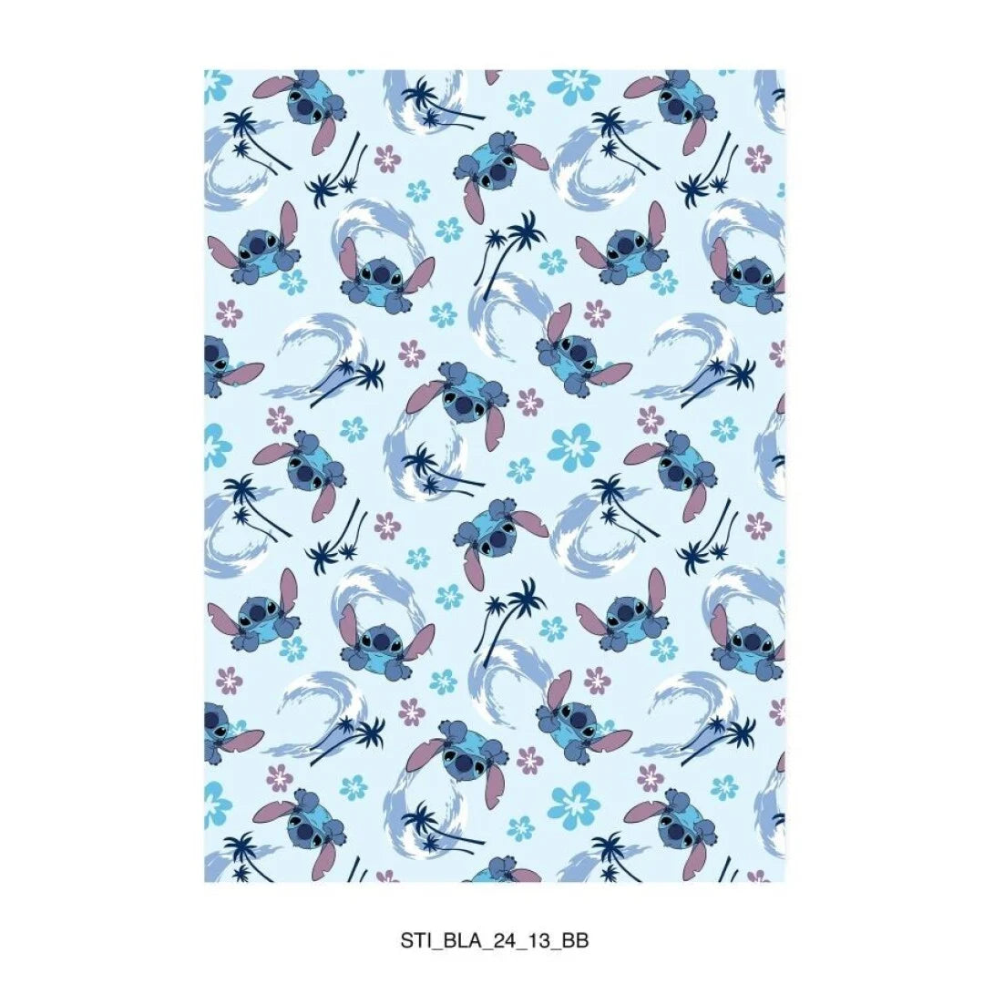 DISNEY - Flanel deken 110x150cm - Stitch
