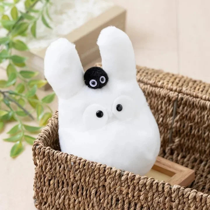 MY NEIGHBOR TOTORO - White Totoro - Beanbag Plush 15cm