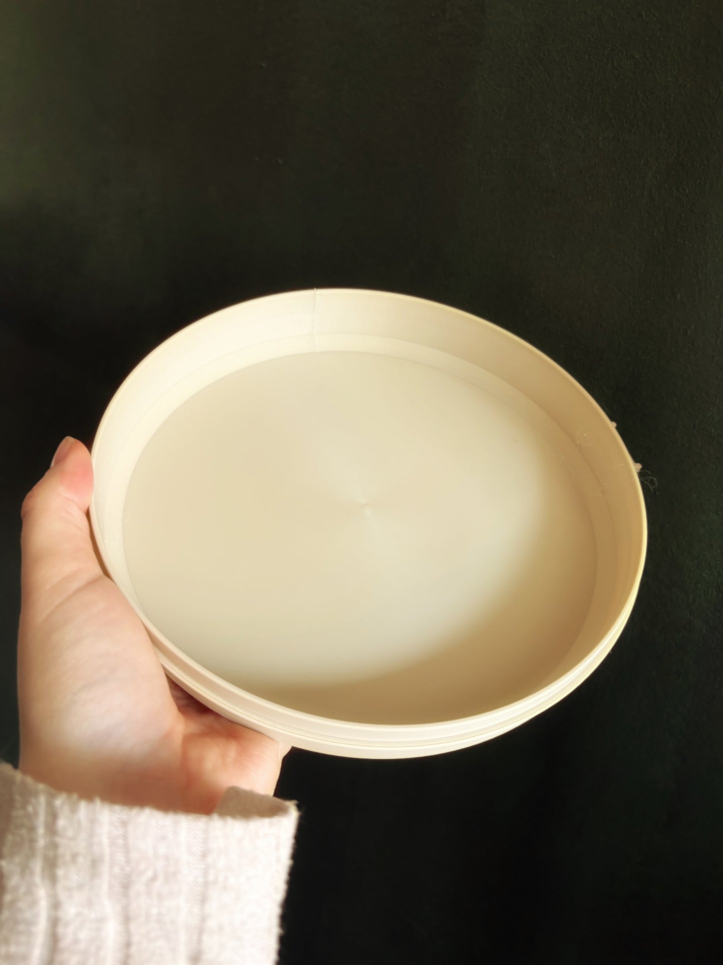 Sensory Play Tray met 4 vakken en deksel – Montessori sensorisch speelgoed