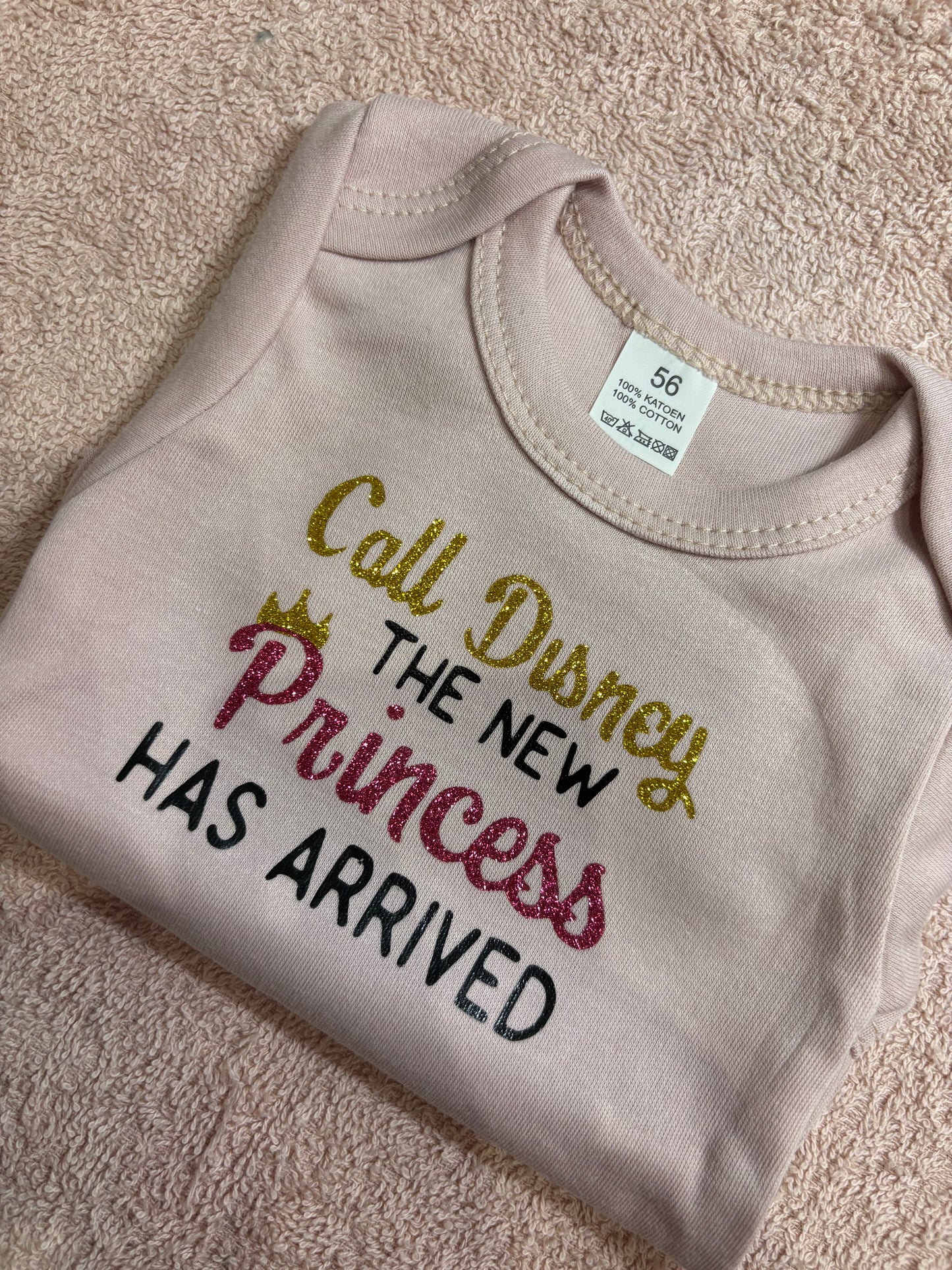 Shirt Call Disney the new princess has arrived