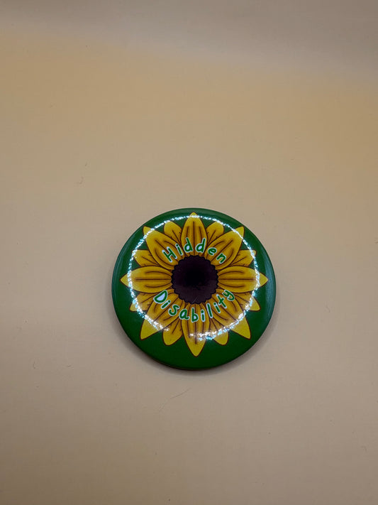 Pin Sunflower Hidden disability