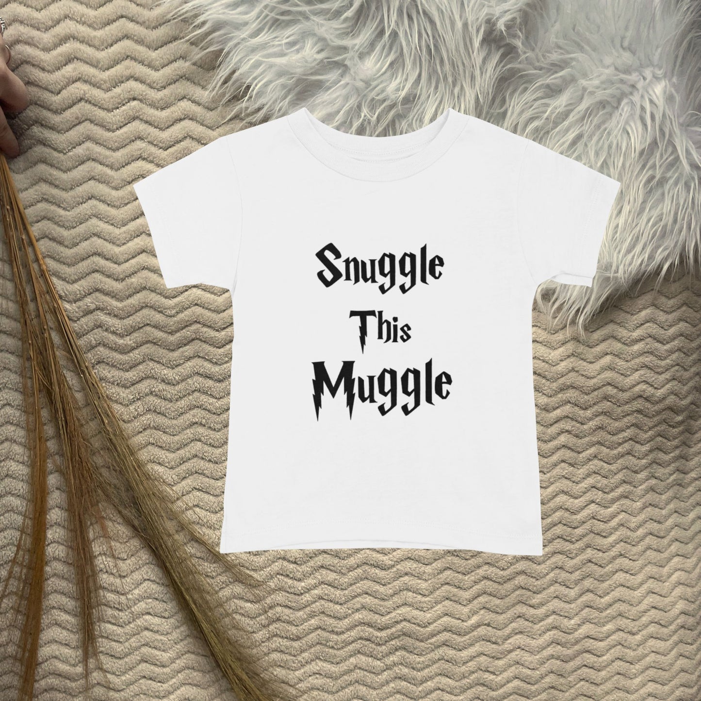 Kinder Shirt "Snuggle this Muggle"