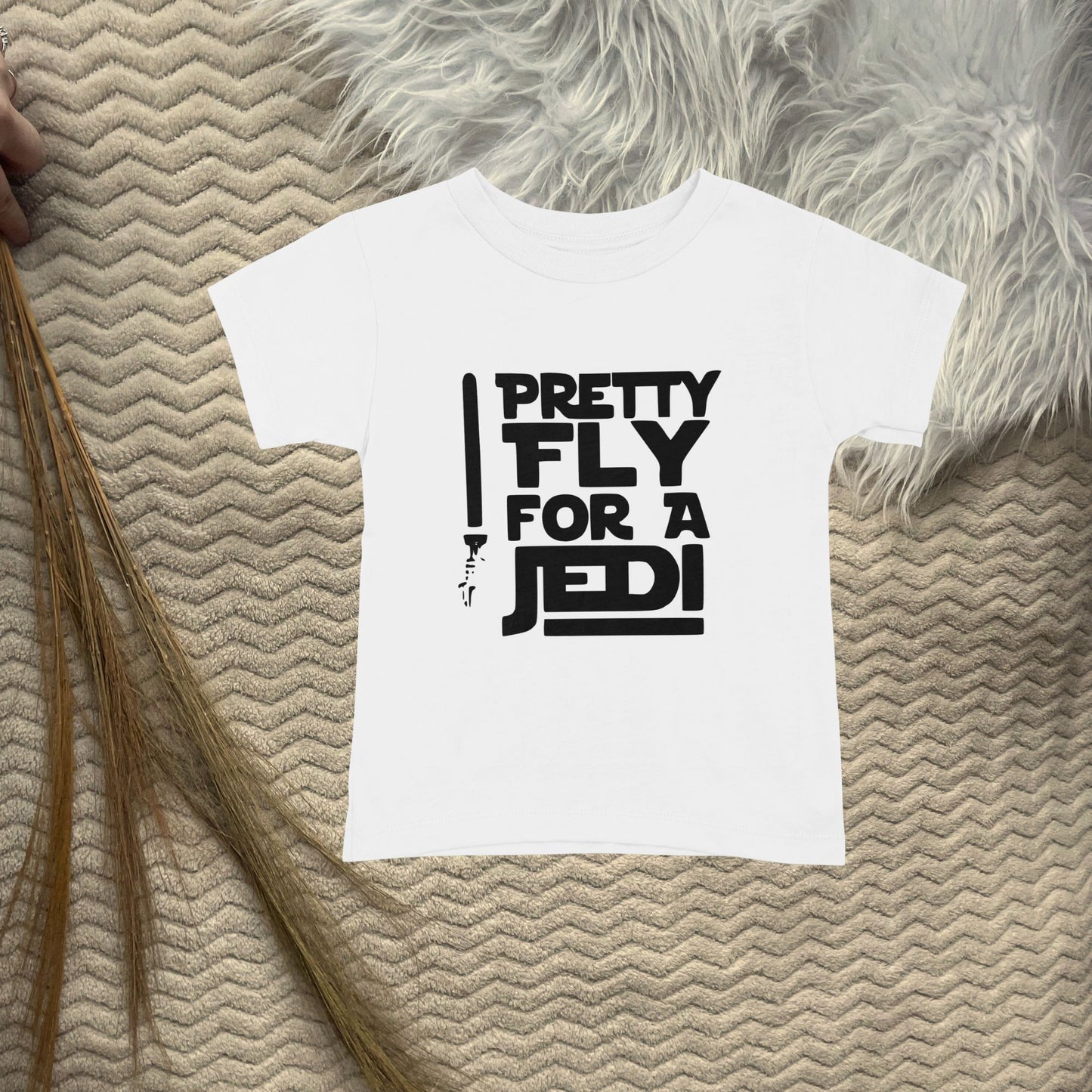 Kinder Shirt Pretty fly for a jedi