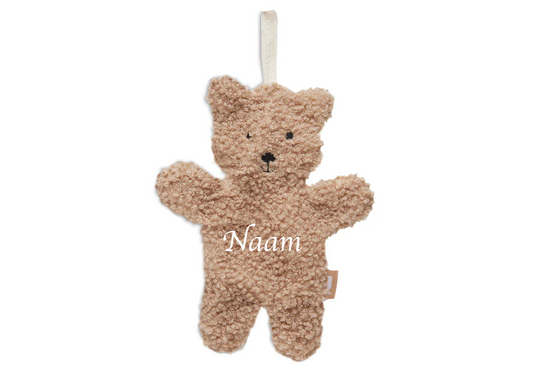 Speendoekje Teddy Bear geborduurd met naam Jollein