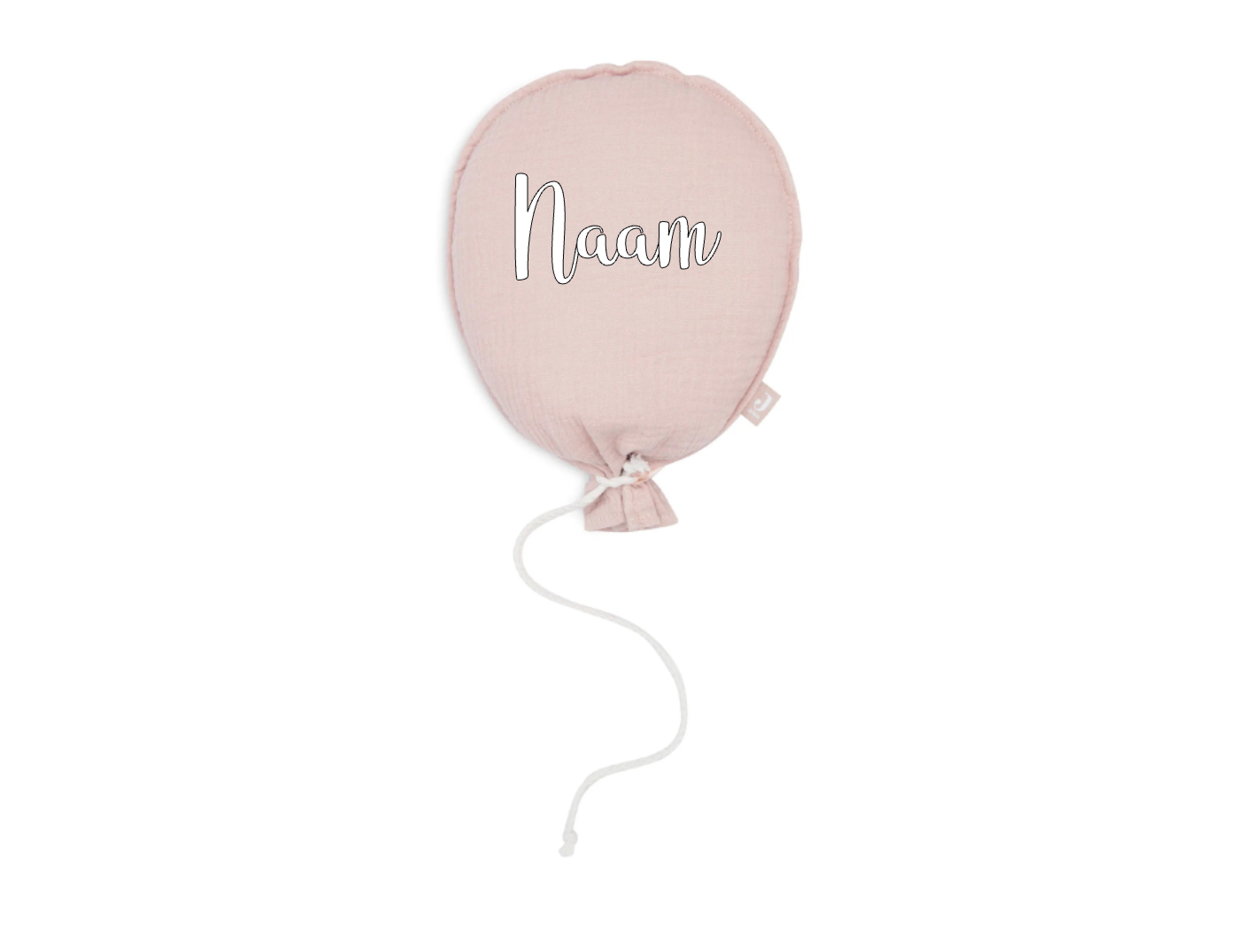 Ballon 25x50cm Jollein met naam of letter