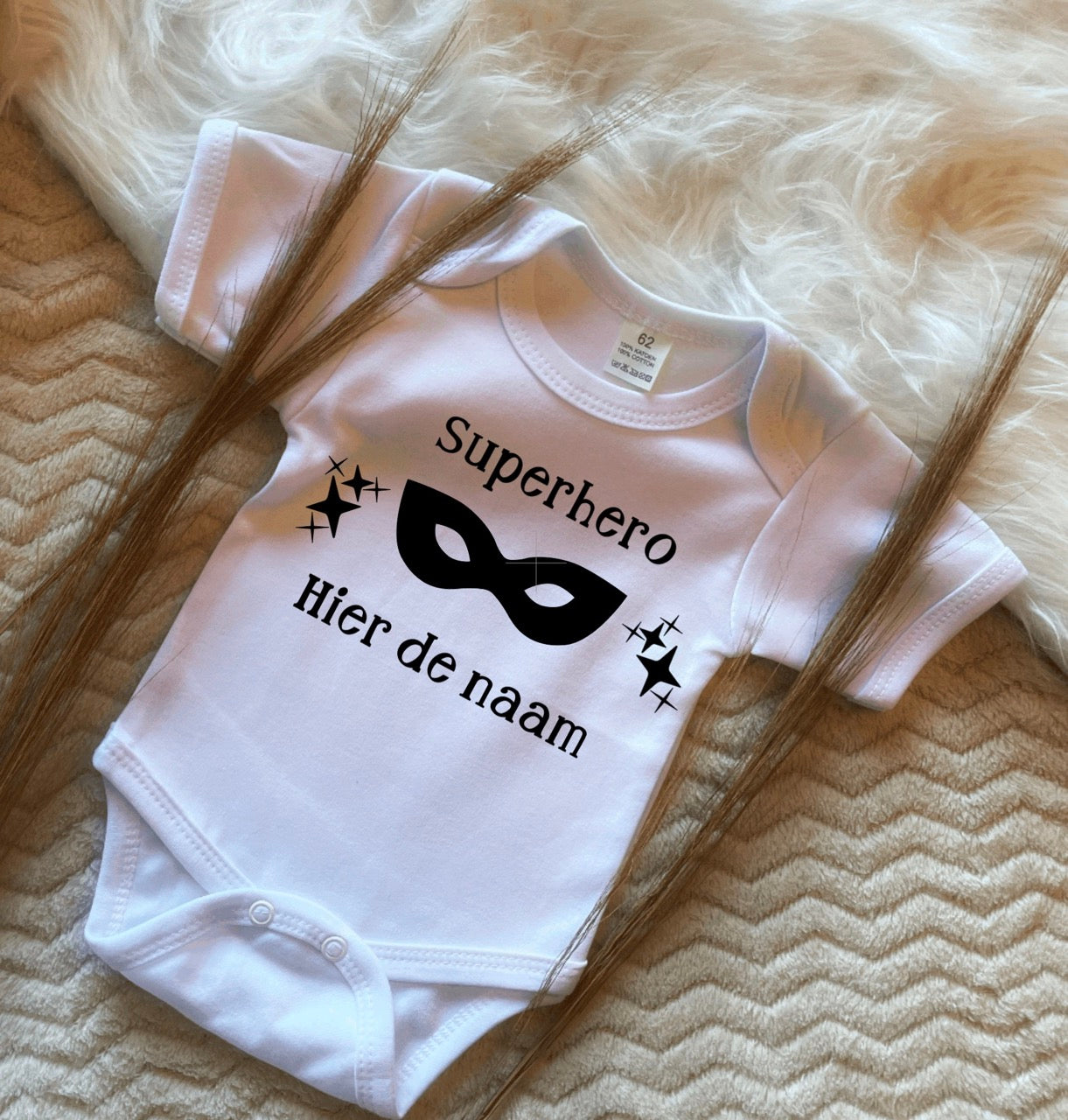 Romper Superhero met naam