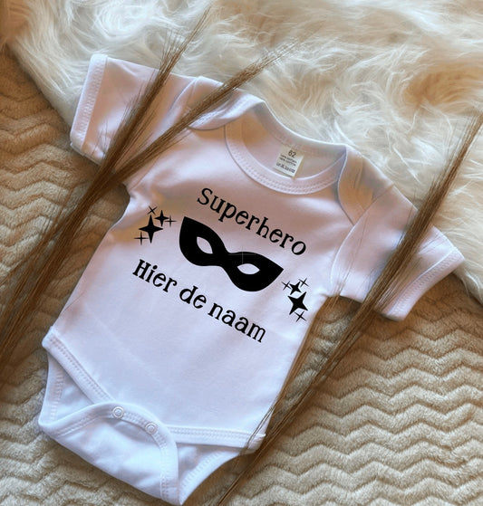 Romper Superhero met naam